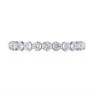 Two Prong Diamond Halfway Band