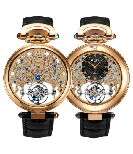 Bovet Fleurier Grandes Complications Skeleton 18K Rose Gold Men's Watch