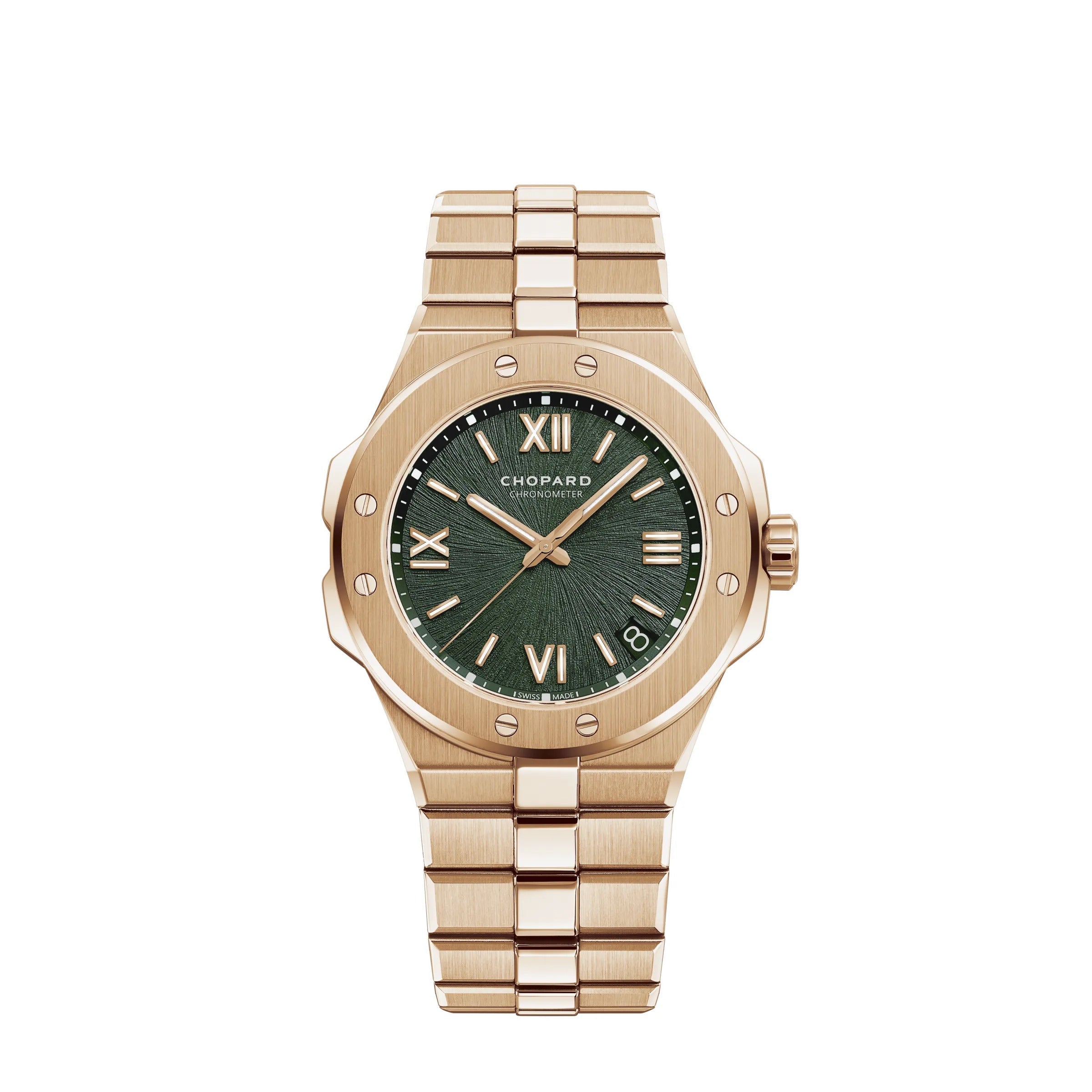 Chopard Alpine Eagle 18k Rose Gold Lady's Watch