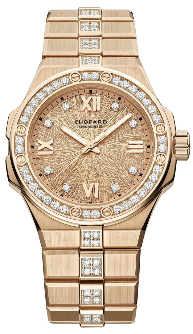 Chopard Alpine Eagle 18kt Rose Gold Diamond Lady's Watch