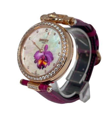 Bovet Amadeo Fleurier 39mm "Orchid" Ladies Watch in 18K Red Gold
