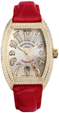 Franck Muller Conquistador 18K Yellow Gold & Diamonds Lady's Watch