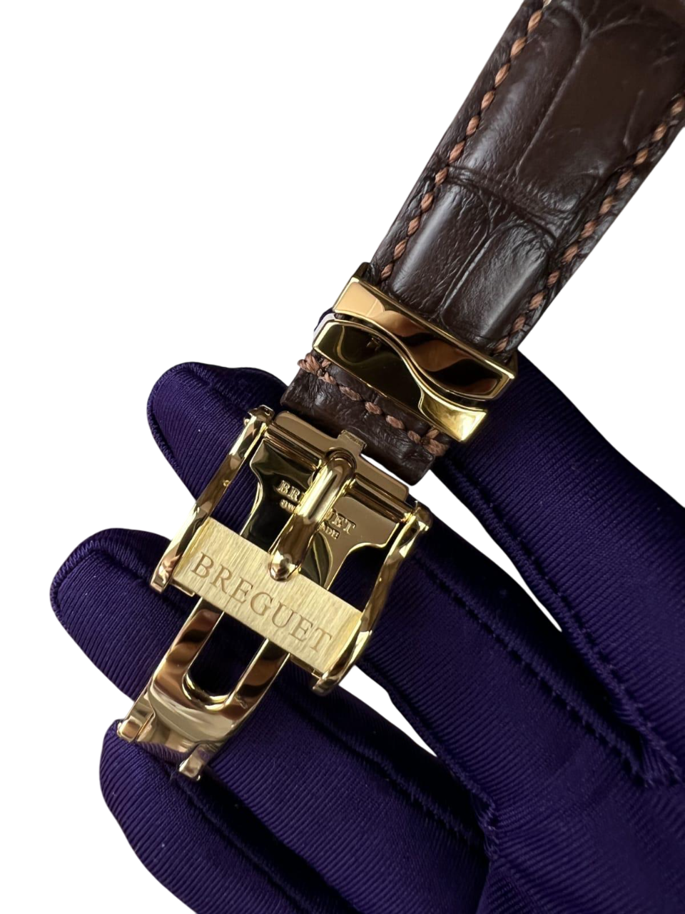 Breguet Marine Big Date 18K Yellow Gold Men's Watch
