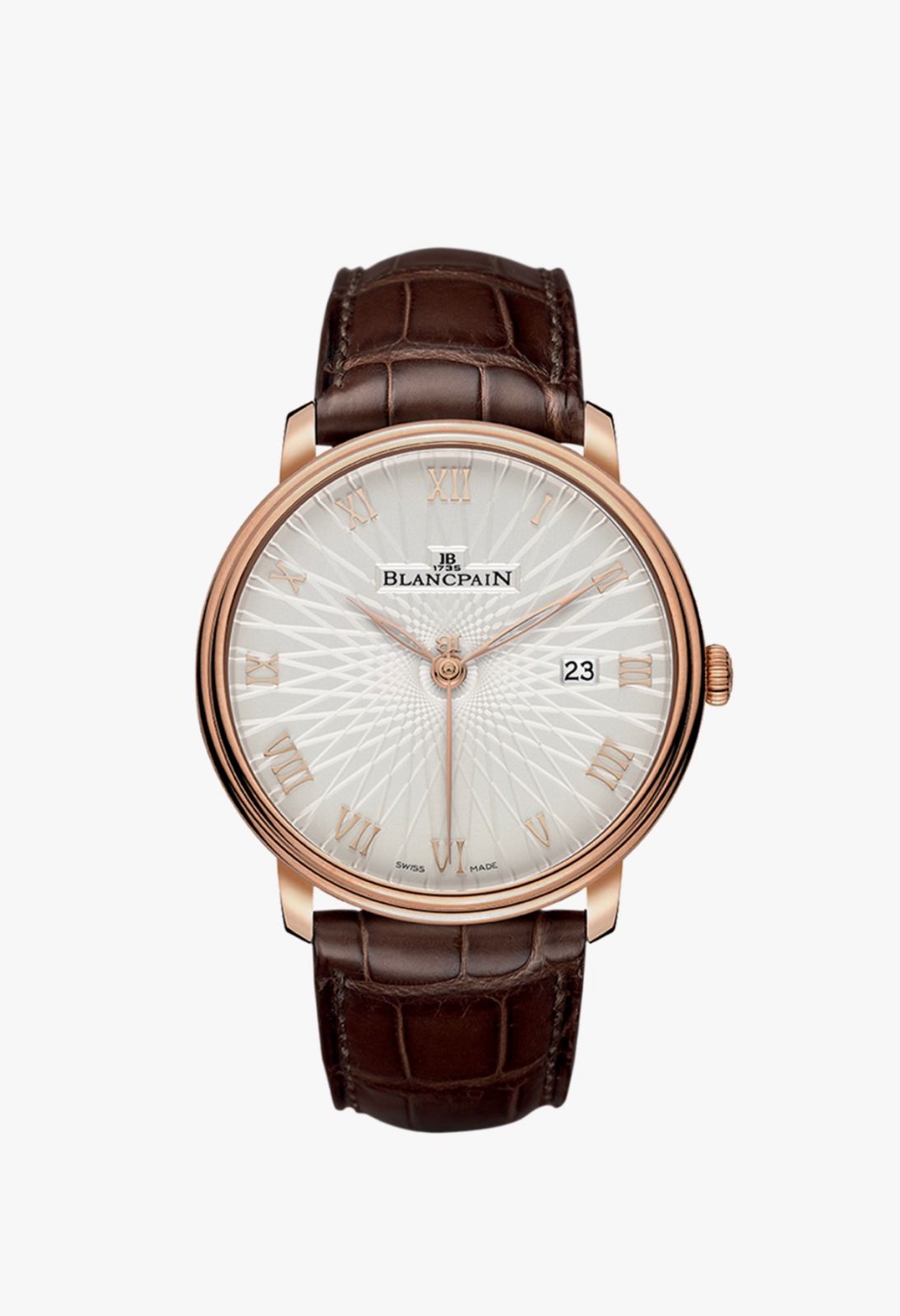 Blancpain Villeret 18K Rose Gold Men`s Watch