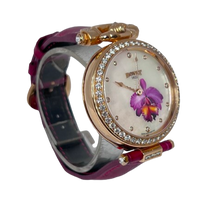 Bovet Amadeo Fleurier 39mm "Orchid" Ladies Watch in 18K Red Gold