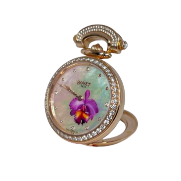 Bovet Amadeo Fleurier 39mm "Orchid" Ladies Watch in 18K Red Gold
