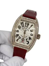 Franck Muller Conquistador 18K Yellow Gold & Diamonds Lady's Watch