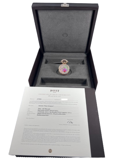 Bovet Amadeo Fleurier 39mm "Orchid" Ladies Watch in 18K Red Gold