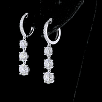 3.1 Carat Lab Grown Diamond Earrings