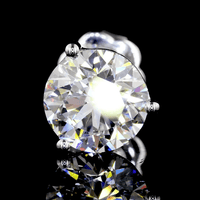 3.2 Carat Lab Grown Diamond Stud Earrings