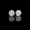 3.2 Carat Lab Grown Diamond Stud Earrings