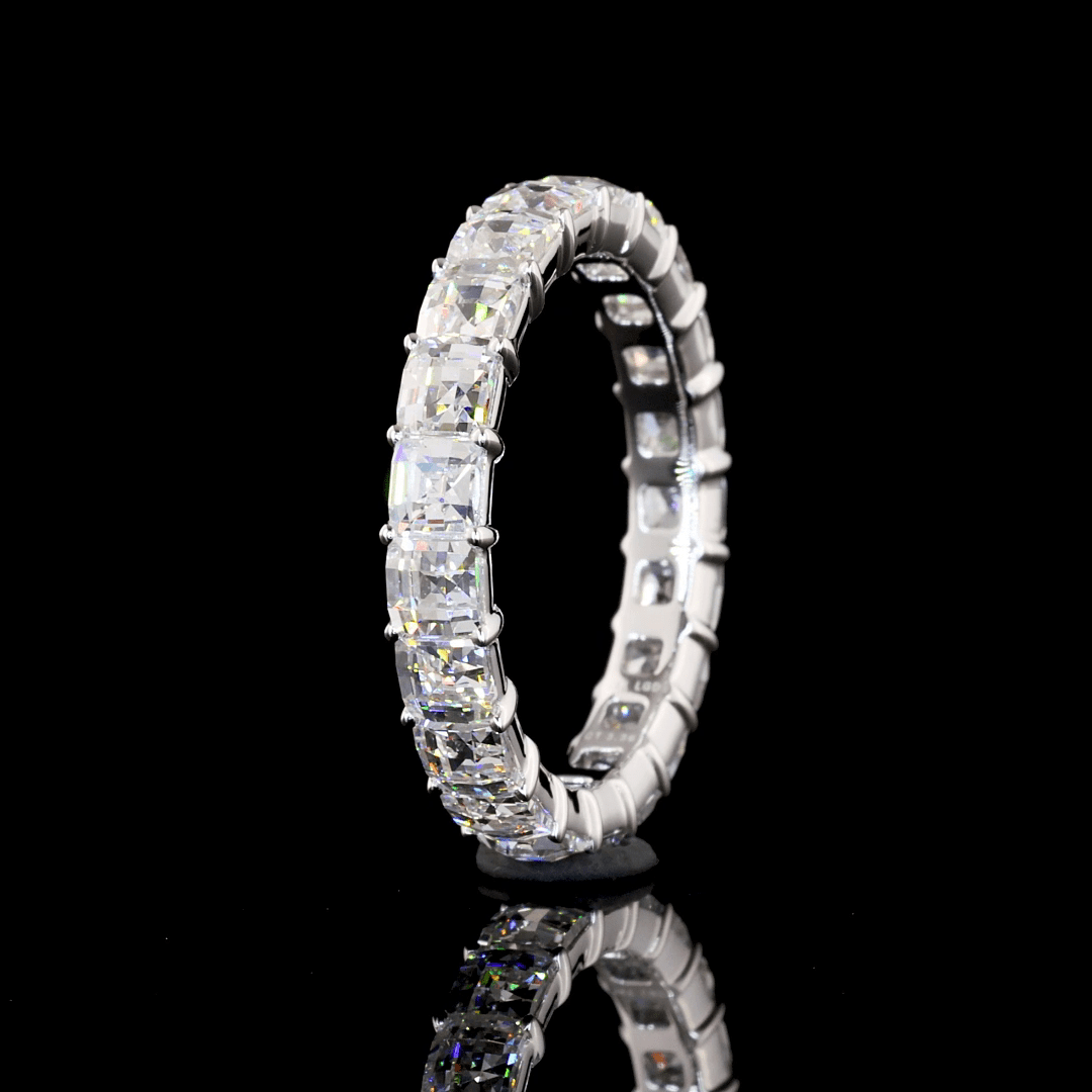 3.4 Carat Lab Grown Diamond Eternity Ring