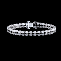 3.9 Carat Lab Grown Diamond Tennis Bracelet