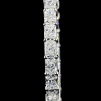 4 Carat Lab Grown Diamond Hoop Earrings