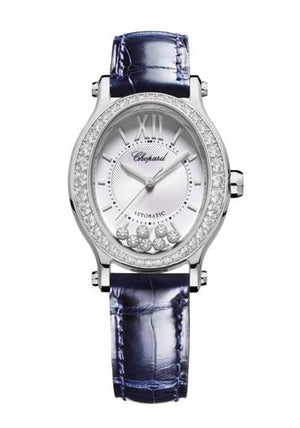 Chopard Happy Sport Oval Stainless Steel & Diamonds Ladies Watch