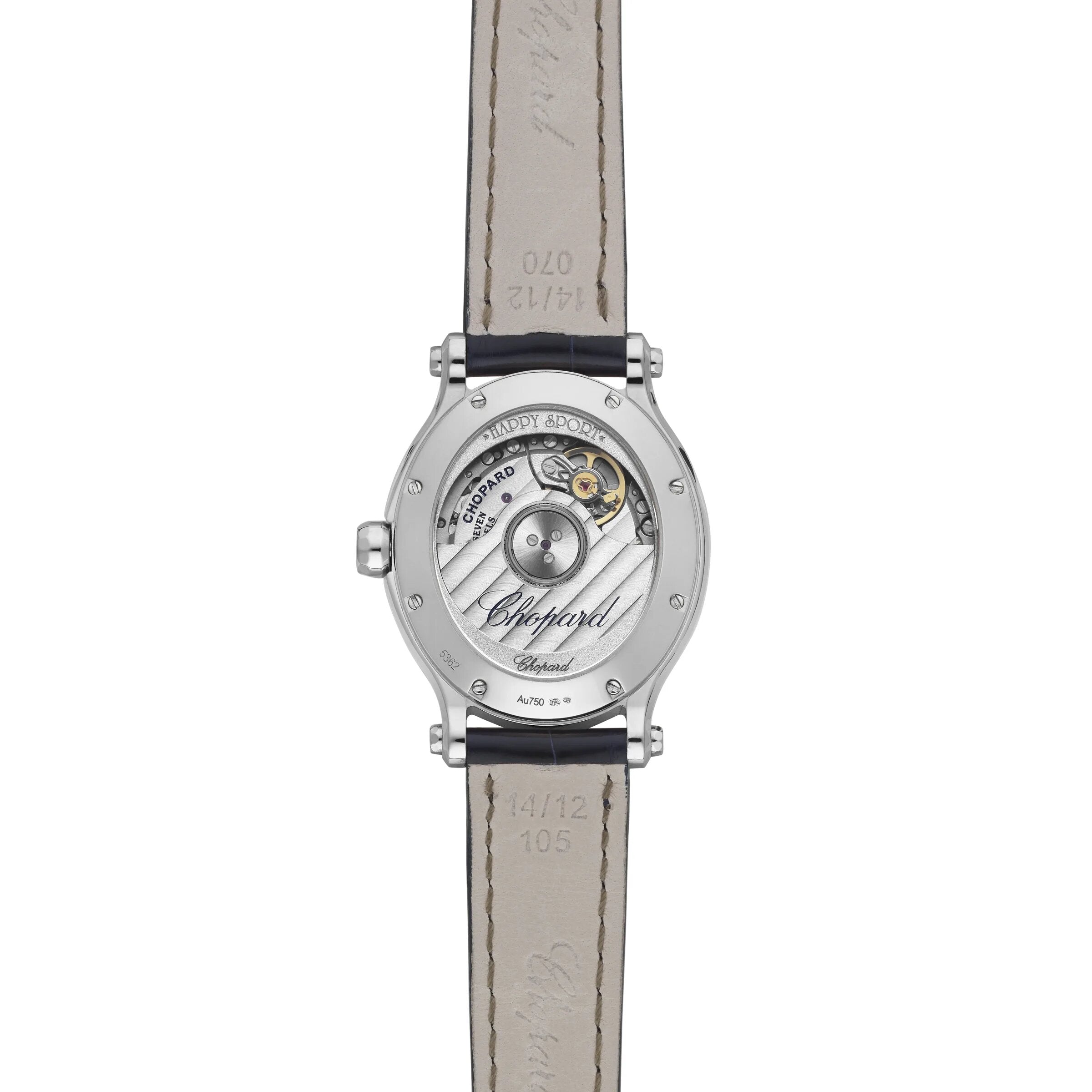 Chopard Happy Sport Oval Stainless Steel & Diamonds Ladies Watch