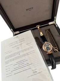 Bovet Fleurier Grandes Complications Skeleton 18K Rose Gold Men's Watch