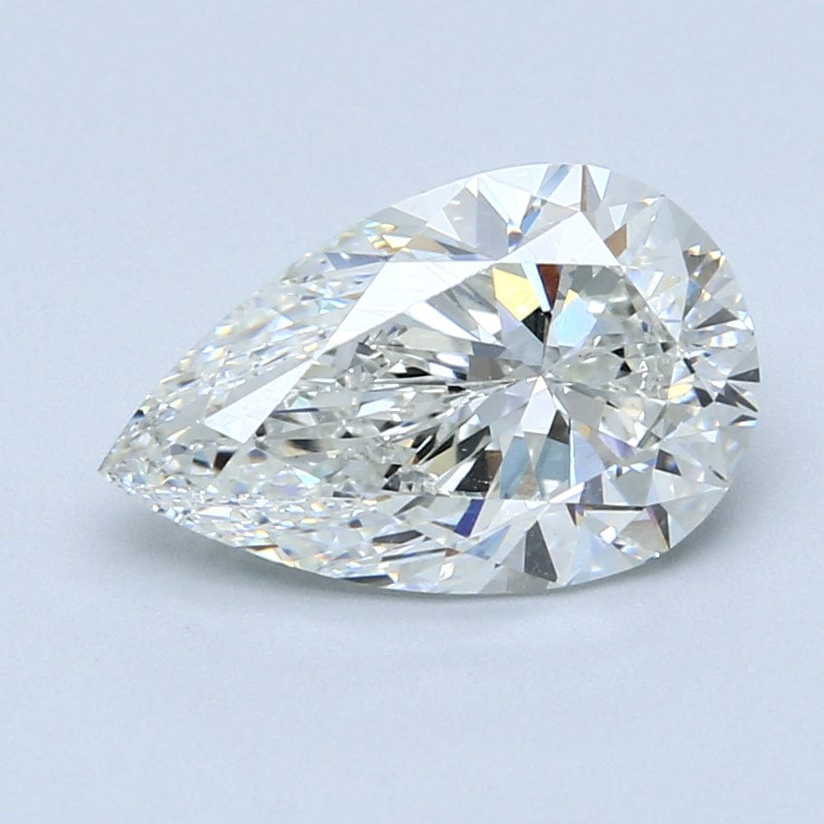 3.01 Carat H VS2 Pear Diamond