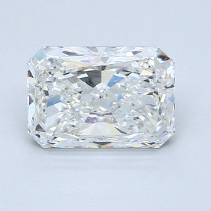 3.02 Carat F SI1 Radiant Diamond