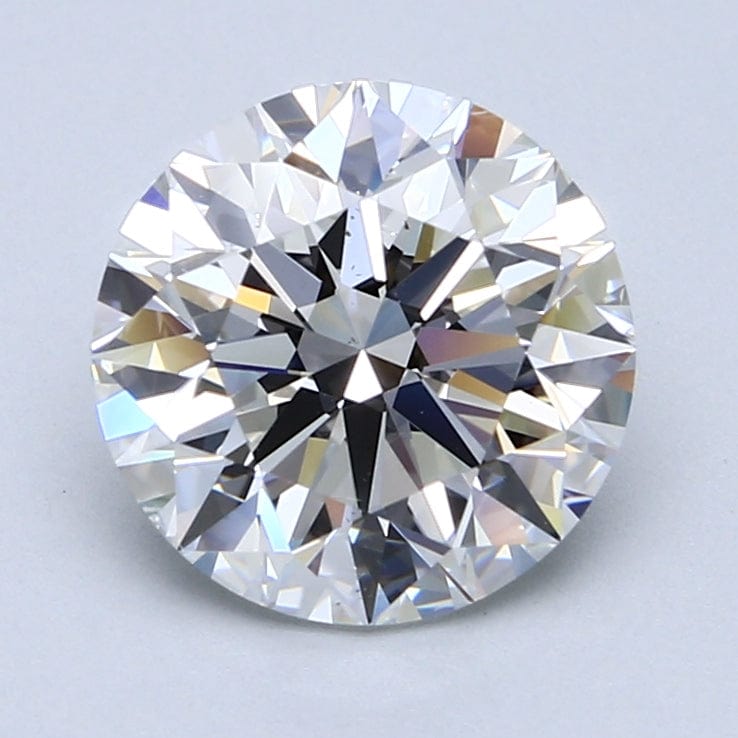 3.02 Carat F VS2 Round Diamond