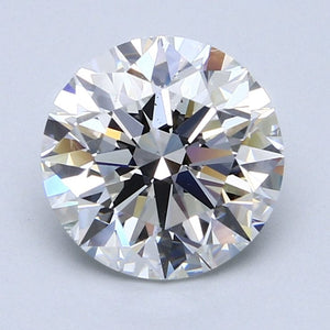 3.02 Carat F VS2 Round Diamond
