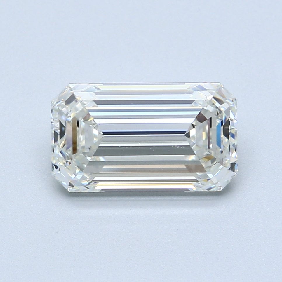 3.02 Carat H VS1 Emerald Diamond