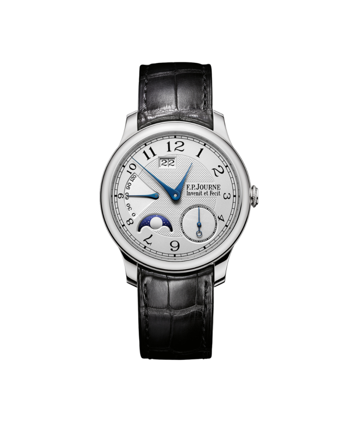F.P. Journe Octa Automatique Lune Pt-BlCroco Platinum Mens Watch