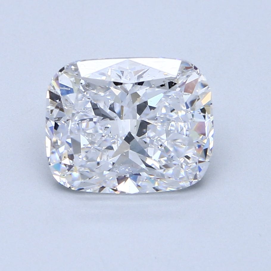 3.19 Carat D SI2 Cushion Diamond