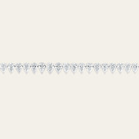 32.4 Carat Pear-Shaped Tennis Necklace