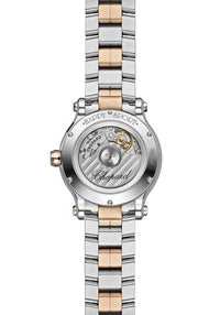 Chopard Happy Sport Stainlees steel and Ethical Rose Gold & Diamonds Ladies Watch