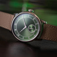 La Petite Seconde Metropolis Green Louis Erard x The Horophile