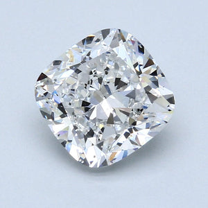 3.43 Carat D SI1 Cushion Diamond