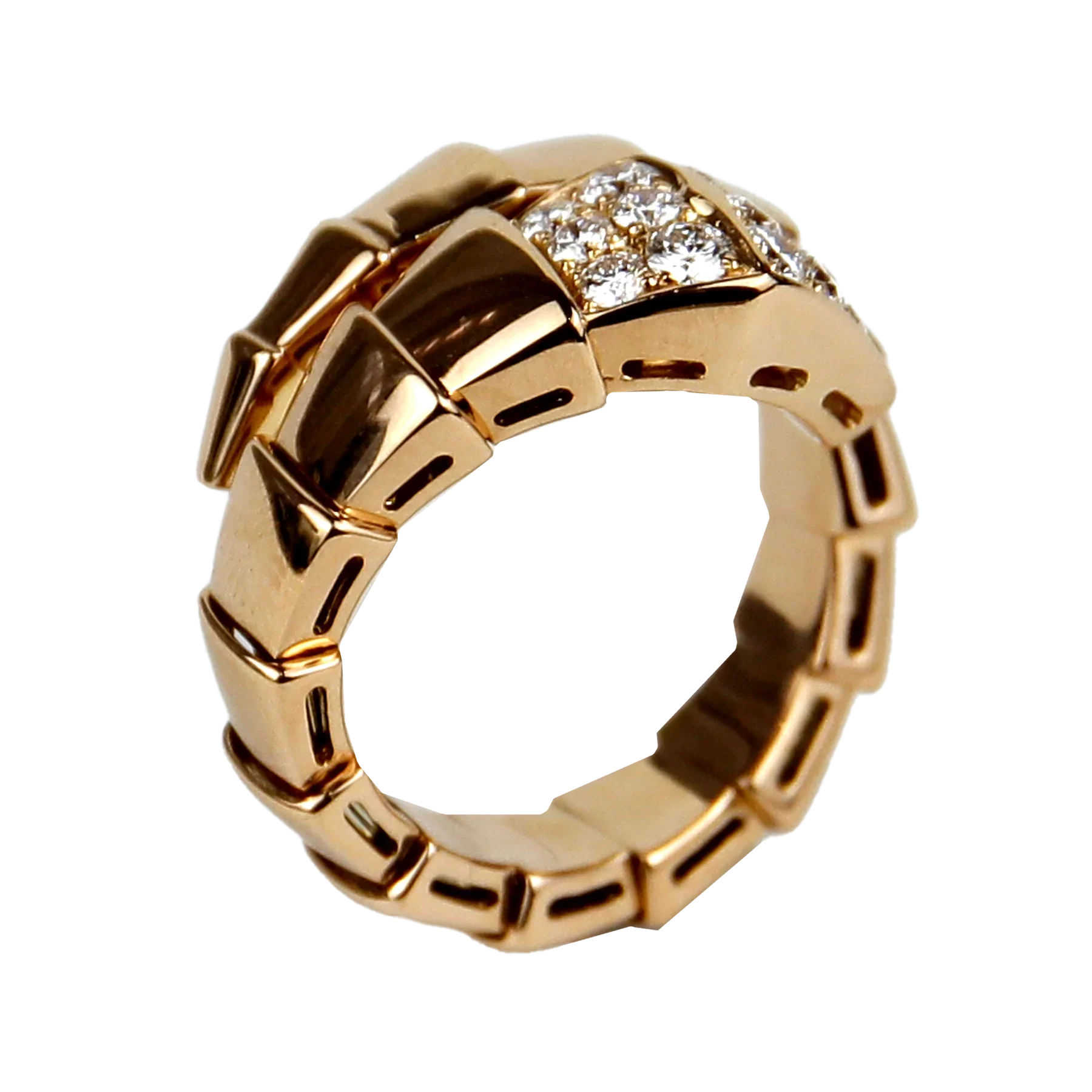 Bulgari Serpenti Viper Diamond Lady's Ring