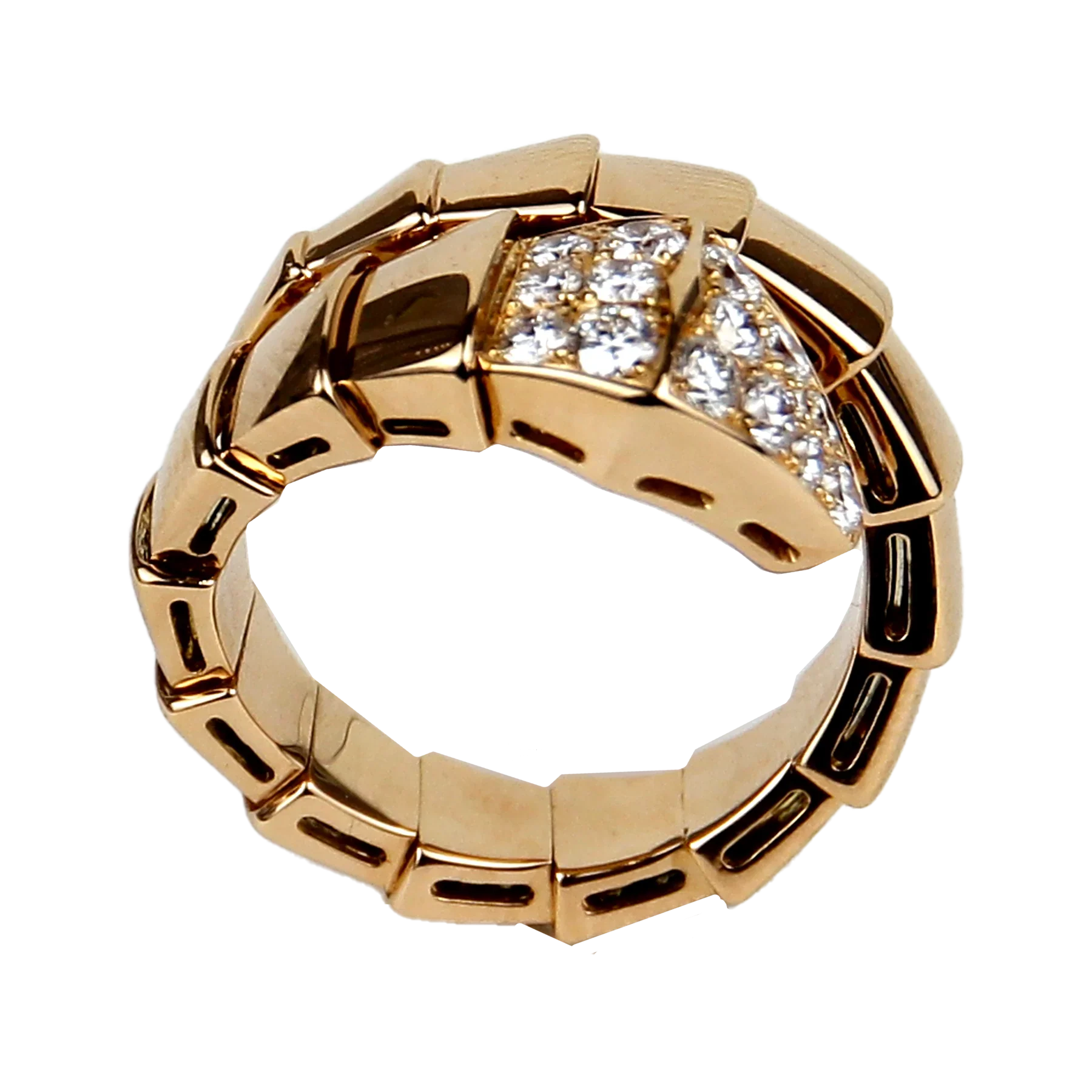 Bulgari Serpenti Viper Diamond Lady's Ring