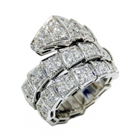 Bulgari Serpenti Viper Two-Coil Lady's Ring