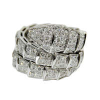 Bulgari Serpenti Viper Two-Coil Lady's Ring