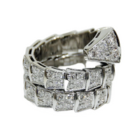 Bulgari Serpenti Viper Two-Coil Lady's Ring