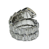 Bulgari Serpenti Viper Two-Coil Lady's Ring