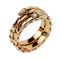 Bulgari Serpenti Viper Diamond Lady's Ring