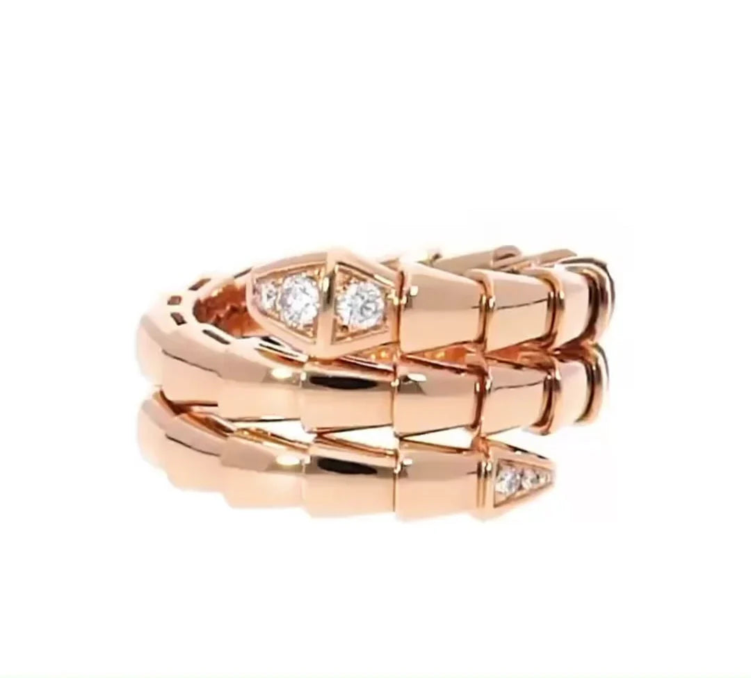 Bulgari Serpenti Viper Diamond Lady's Ring