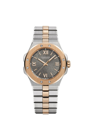 Chopard Alpine Eagle Small Stainless steel & Diamonds Ladies Watch
