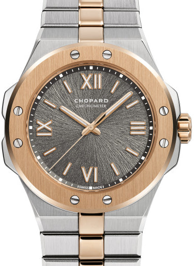 Chopard Alpine Eagle Small Stainless steel & Diamonds Ladies Watch