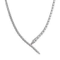 Bulgari Serpenti 5.39ctw Diamond Lady's Necklace