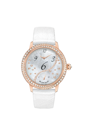 Blancpain Heure Decentree 18K Rose Gold Lady's Watch
