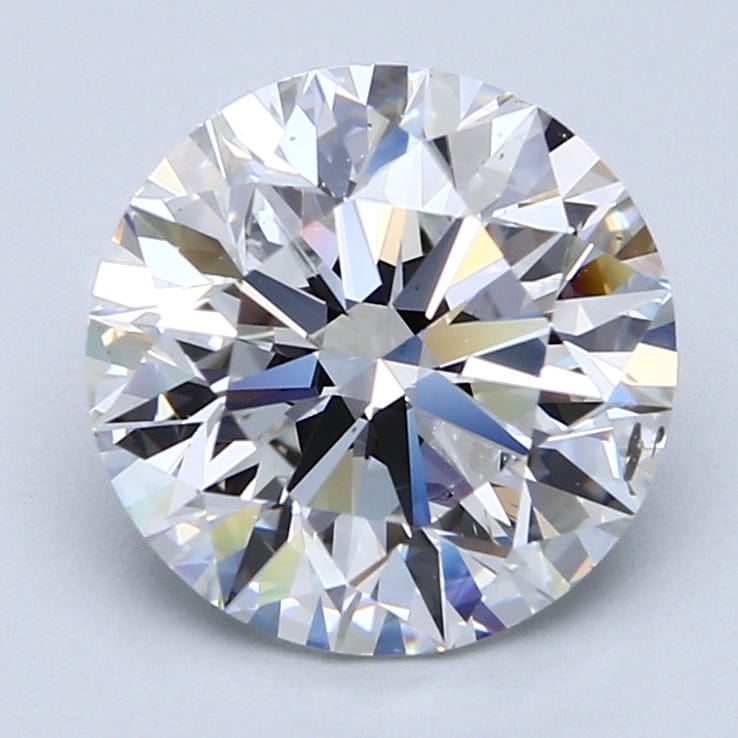 3.86 Carat E SI2 Round Diamond