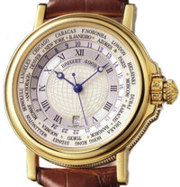 Breguet Marine Hora Mundi 24 Time Zones 18K Yellow Gold Men's Watch