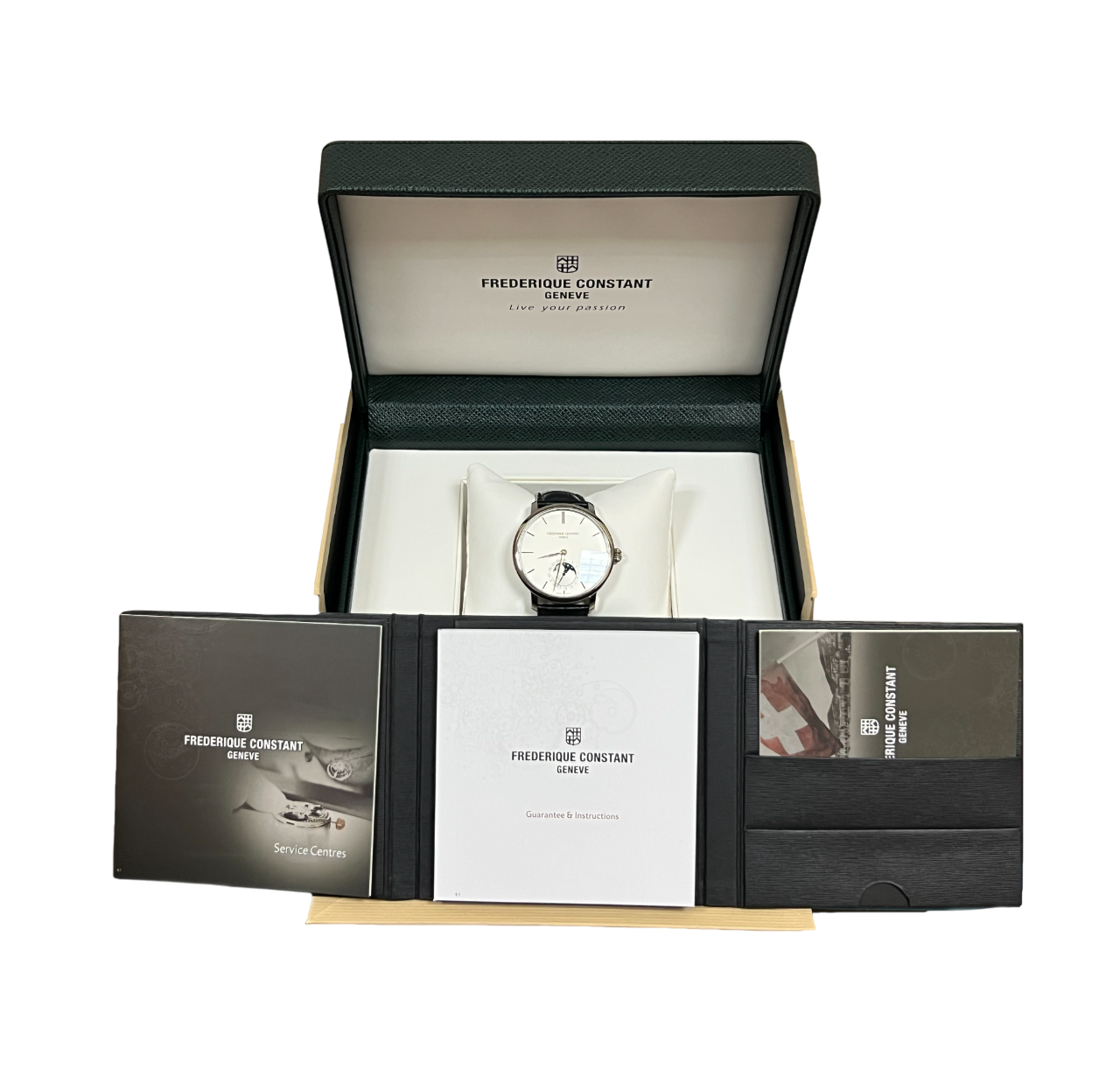 Frederique Constant Slimline Moon Phase Stainless steel Men's Watch
