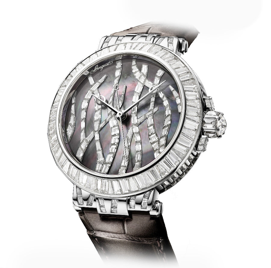 Breguet Marine Haute Joaillerie 18K White Gold Lady's Watch