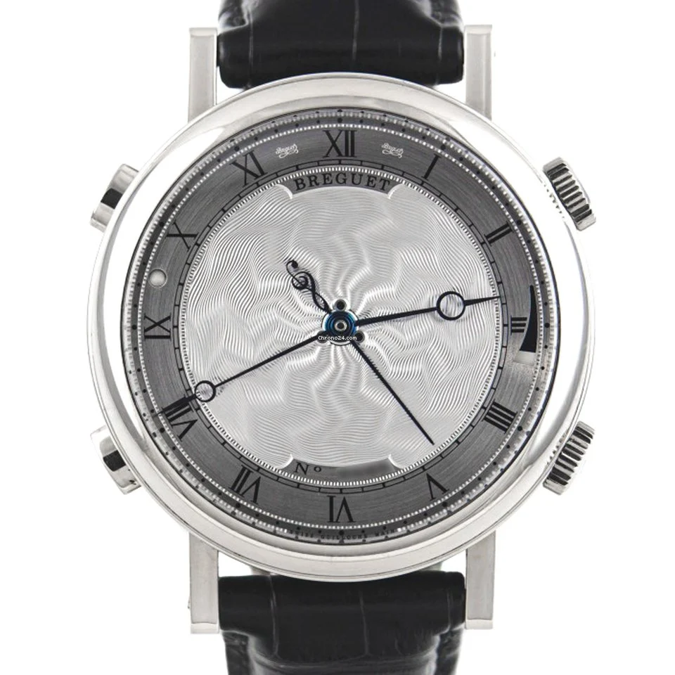 Breguet Classique Complications Reveil Musical 18K White Gold Men's Watch