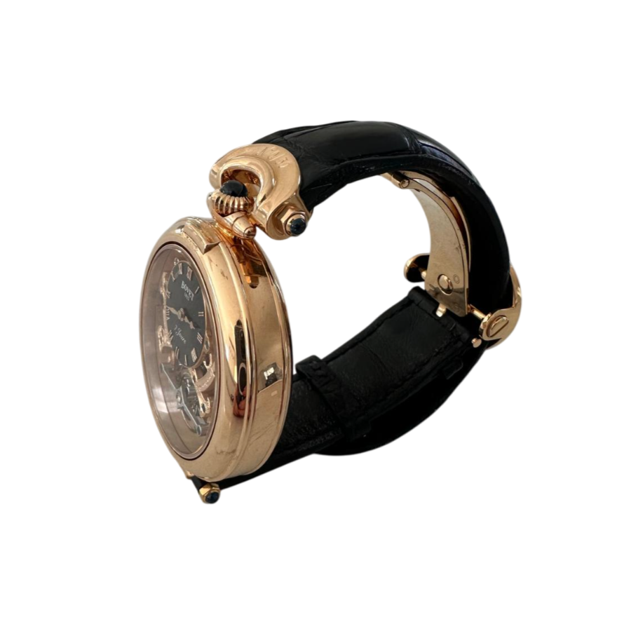 Bovet Fleurier Grandes Complications Skeleton 18K Rose Gold Men's Watch